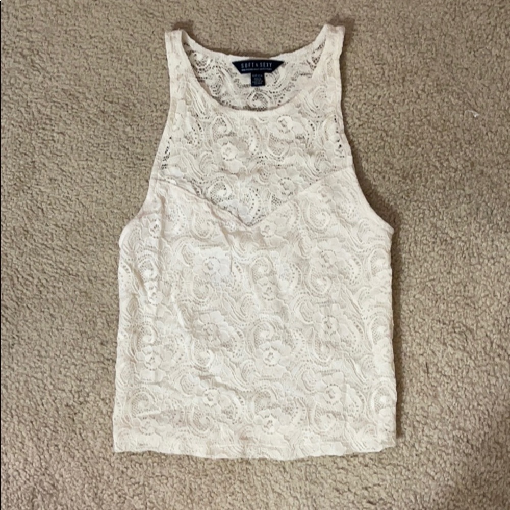 Soft and sexy cropped tank